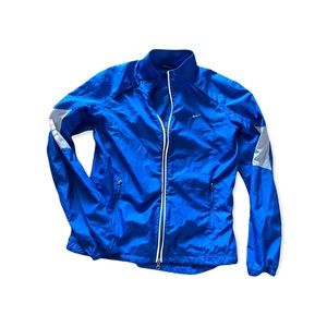 Nike royal blue rain spring jacket